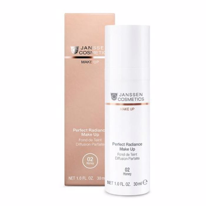JANSSEN COSMETICS Perfect Radiance No.02 Honey Κρέμα Πορσελάνινης Όψης και Προστασίας με Φυσικά Φίλτρα UV 30ml